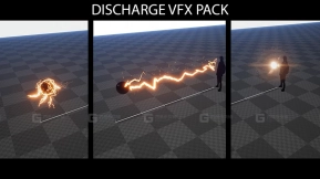 【UE】放电特效包  Electrical Discharge VFX Pack