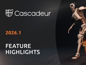 Nekki发布Cascadeur 2026.1