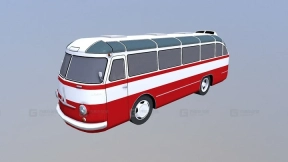 1957-1964年苏联LAZ-695B客车 - The Soviet model LAZ-695B of 1957-1964