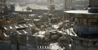 【UE】军事基地模型  Military Base & Military Camp Environment 4km