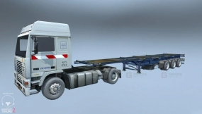 沃尔沃F12 - Volvo f12 3D model-246