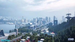 【UE】未来海冰城市场景