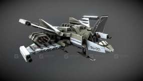 哈迪斯星际战斗机MK2太空战斗机 Spaceship Hades Starfighter Mk2 space fighter