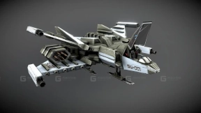 哈迪斯星际战斗机MK2太空战斗机 Spaceship Hades Starfighter Mk2 space fighter