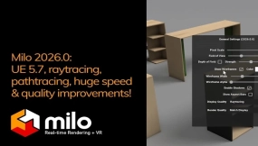 Nevercenter发布Milo 2026.0版本