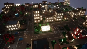 【UE】SV低多边形城市  SV Low Poly City