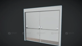 HSG 健身房门 01 PBR游戏就绪 HSG - Gym Doors 01 - PBR Game Ready