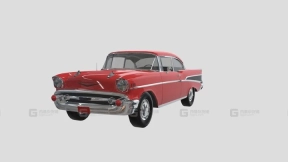 1957款雪佛兰贝尔艾尔经典车 1957 chevrolet bel air