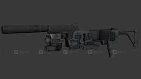 拐角射击USP手枪 - Cornershot USP 3D model-17