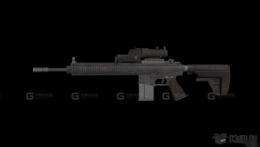 黑克勒-科赫417-HK 417 3D model