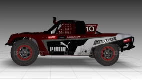 赛车体育场超级卡车 - Race Car Stadium Super Truck 3D model-15