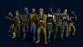 【UE】模块化军事角色  Modular military character