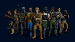 【UE】模块化军事角色  Modular military character