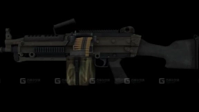 M249班用自动武器-m249 3D model-22