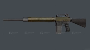 CAR-12卡宾枪-CAR-12 3D model