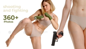 射击与格斗 - 艺术家参考指南 Shooting And Fighting - References For Artists