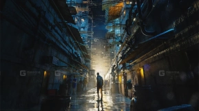 Max Hay出品的废弃街道巷子末日平民窟模型 Eevee Next Blend File