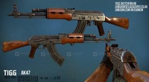 АКМ 3D model