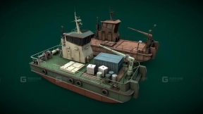 多功能拖船 - Multifunctional tugboat
