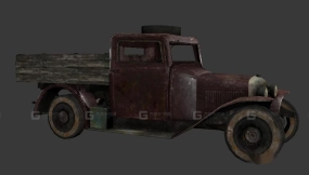 配送卡车 - Delivery truck 3D model-111