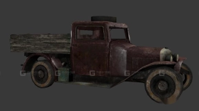 配送卡车 - Delivery truck 3D model-111