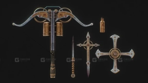 吸血鬼猎人武器组合包 Vampire hunter weapon pack