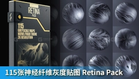 115张神经纤维灰度贴图