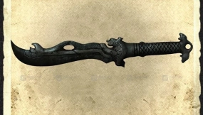 中国刀 3D模型-65 - The Chinese knife 3D model-65