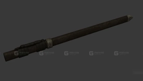 忍者武士刀 3D模型-78 - Katana Ninja 3D model-78