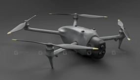 逼真大疆御4 Pro无人机-Realistic Dji Mavic 4 Pro Drone