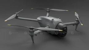 逼真大疆御4 Pro无人机-Realistic Dji Mavic 4 Pro Drone