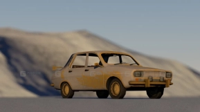 绝地求生天使车 - Angels Car pubg 3D model-96