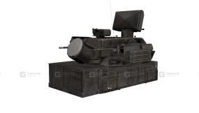 铠甲S1防空系统 Pantsir 3D model-6