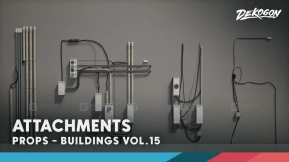 【UE】建筑附件 第15卷  Buildings VOL.15 - Attachments