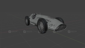 梅赛德斯-奔驰银箭 - Mercedes-Benz Silberpfeil 3D model-2