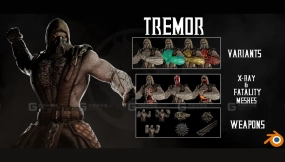 地震——真人快打X Tremor   Mortal Kombat X