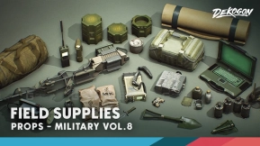 【UE】军事物资 - 第8卷 - 野战物资  Military Supplies - VOL.8 - Field Supplies