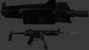 MP5 3D模型-23 - Mp5 3D model-23