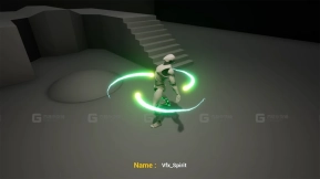 【UE】旋转光环特效 Ring Aura VFX