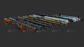 R4C皮肤包-R4C Skin Pack 3D model