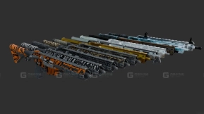 R4C皮肤包-R4C Skin Pack 3D model