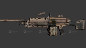 M249班用自动武器-M249 3D model-20