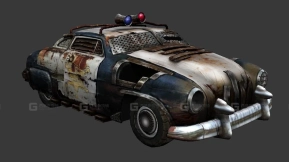 改装死亡警车 - The Fuzz 3D model-117