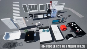 【UE】现代建筑包 Modern Building Pack