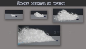【UE】烟雾弹与闪光弹  Smoke & Flash Grenades