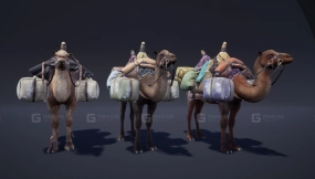 【UE】骆驼动物模型  Camel Fantasy