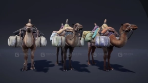 【UE】骆驼动物模型  Camel Fantasy