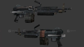 先进步枪3D模型-88 - Advanced Rifle 3D model-88