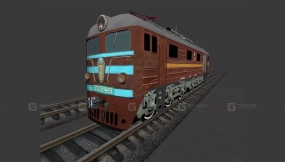 ВЛ23-419型机车 - Локомотив ВЛ23-419 3D model-42