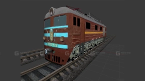 ВЛ23-419型机车 - Локомотив ВЛ23-419 3D model-42